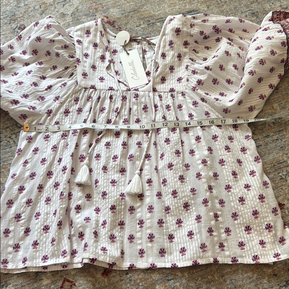New Cleobella Tawny Blouse, Mahal Floral Print - Picture 6 of 13